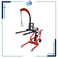Batteria efficiente dal punto di vista energetico 20Ah 500kg 700kg 1.7m portatile elettrico idraulico braccio di piegatura piccoli caricatori sollevano Stacker manuale