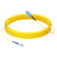 1m (3ft) Fiber Patch Cable 1 Fiber FC UPC Simplex to SC UPC Simplex Single Mode (OS2) Riser (OFNR) 2.0mm Tight-Buffered Yellow