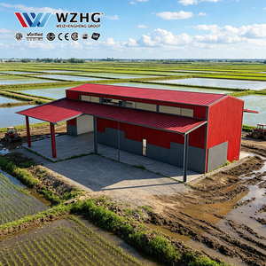 โกดังโครงสร้างเหล็กสำเร็จรูปสำหรับโรงงานผลิตชีวมวลเกษตรแบบกำหนดเองได้ - Product Image 1