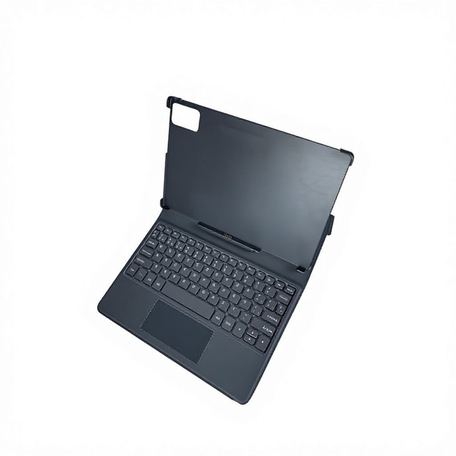 2026 New Pogo-Pin Ergonomic Silent Ultra-Thin Portable Wireless Tablet Keyboard Case for Office Use
