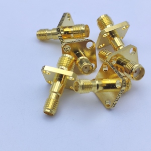SMA กับอะแดปเตอร์หน้าแปลนเจาะผนัง SSMA-KFK 18g <span class=keywords><strong>kkf</strong></span> - Product Image 1