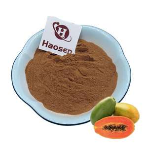 天然パパイヤ果実エキス粉末有機ハーブ10:1 20:1パパイヤ葉エキス粉末 - Product Image 1