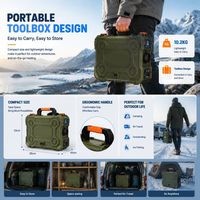 Nouveau design, chauffage diesel portable pour valise, 12V/24V/220V, chauffage diesel embarqué pour camping en extérieur
