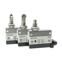 HLGK AZ-7 Micro-interrupteur haute durabilité, contacts ABS, IP65, 10A, 380V, interrupteur de commande industriel avec plusieurs modes d'installation
