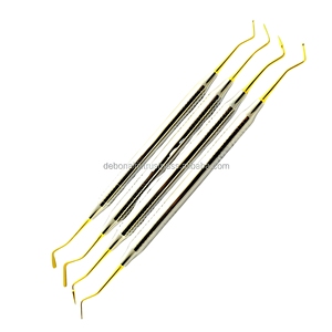 4-Piece Dental Composite Filling Instruments Set Titanium Coated Tips Hollow Handle Wholesale Supplier - Product Image 5