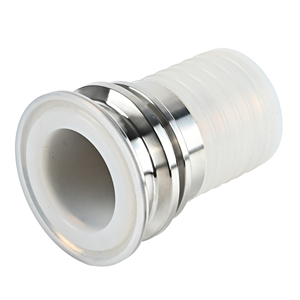 SS304 SS316L vệ sinh ống thép không gỉ Phụ Kiện Kẹp Ống PTFE lót chân uốn thân cây đánh bóng đặt hàng tối thiểu 1 mảnh - Product Image 2