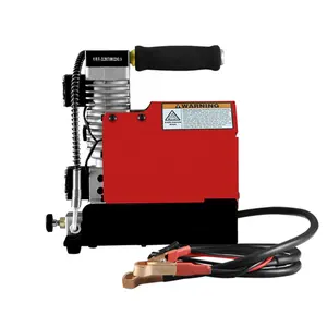 GX-E-CS2 New Updating electric 110v 220vac 12v dc used diving pcp oil free low noise scuba high pressure air compressor