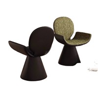 Chaise de coiffeuse pivotante design avec éclairage, luxe léger, minimalisme moderne pour mobilier de maison