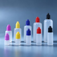 Bouteilles compte-gouttes en plastique sans BPA de qualité alimentaire, capacité 3-120 ml, service OEM/ODM, flacon souple pour huiles essentielles, gouttes pour les yeux, tatouage