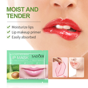 Masque Lèvres Hydratant et Repulpant en Hydrogel au Collagène, aux Fruits et Rose, pour Soin des Lèvres, Vente en Gros - Product Image 4