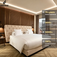 Komplettanbieter für Hotelmöbel Luxuriöse Hotelzimmer-Sets Kingsize-Hotelbetten 3 4 5 Sterne Gastronomiemöbel-Lieferant