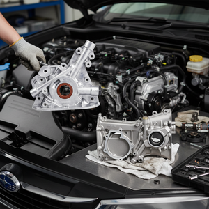 ปั๊มน้ำมันเครื่องอะลูมิเนียม LU 21310-38062 สำหรับรถยนต์ SONATA FE 2.4 2400cc ปี 2004 ขึ้นไป ผ่านการทดสอบ 100% รับประกัน 12 เดือน - Product Image 2