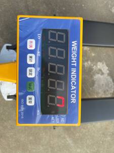 Huize Neuer Manueller Hydraulischer Metall-Palettenhubwagen Elektronisch Digital Vier-Rad-Antrieb für Lager Industrie Einkaufsnutzung Fabrikpreis - Product Image 5