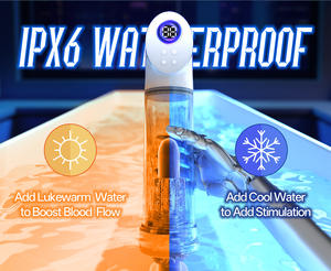 Elektrikli otomatik vibratör vakum <span class=keywords><strong>Penis</strong></span> pompası adam için mastürbasyon için seks oyuncakları cihaz büyütme ürünleri kedi makinesi - Product Image 6