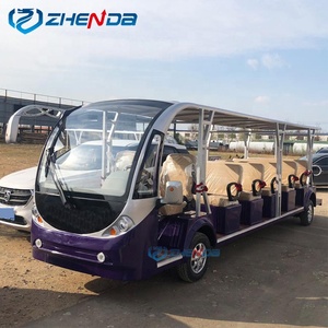 รถบัสไฟฟ้าสำหรับเที่ยวชมสถานที่ 21 ที่นั่ง รถรับส่ง รถทัวร์ ผลิตภัณฑ์ไฟฟ้า รถยนต์สำหรับเที่ยวชมสถานที่ - Product Image 5