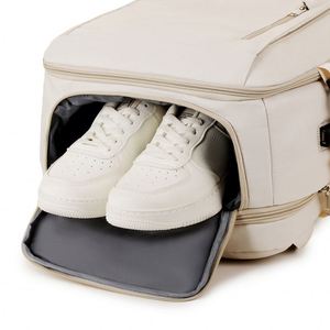 Sac à dos de voyage extensible tendance à la vente chaude avec USB, sac à dos d'affaires imperméable antivol personnalisé pour hommes - Product Image 4