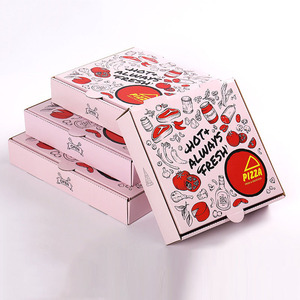 Wholesale Accept Pizza Cone Box Elegant Corrugated Paper Packaging Box Custom Printing Packaging Box