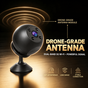 กล้องรักษาความปลอดภัย C8Mini WiFi 1MP, ดูอัลแบนด์ 2.4G&5G, การเชื่อมต่อออฟไลน์แบบฮอตสปอต 50M AP, ระบบมองเห็นกลางคืนด้วยอินฟราเรด, ระบบตรวจจับความเคลื่อนไหว - Product Image 1