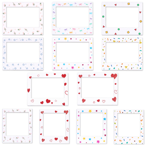 Marco de Fotos Magnético de Plástico para <span class=keywords><strong>Polaroid</strong></span>/Wide/5 Pulgadas, Marco de Fotos para Refrigerador con Múltiples Diseños, Marco de Fotos <span class=keywords><strong>Digital</strong></span> Grande - Product Image 5