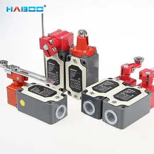 HABOO Limit-microinterruptor LXK3-20S 10A, momentáneo IP65, resistente al agua, aleación de aluminio