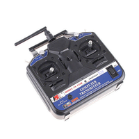 Kit de contrôleur RC FlySky CT6B 2.4G 6 canaux avec récepteur R6B pour hélicoptère RC de taille 450 500, pièces de construction pour hobby
