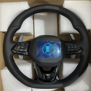Volante Universal de Cuero para Volkswagen <span class=keywords><strong>Golf</strong></span> Jetta para Tayron Teramont Mk7 - Estilo Deportivo - Product Image 1