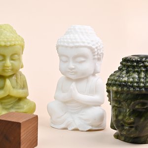 Xiuyan Jade <strong>Buddha</strong> Statue Carving Natural Crystal <strong>Ornaments</strong> Wholesale Home Decor Gift Healing <strong>Buddha</strong> for Fengshui - Product Image 2