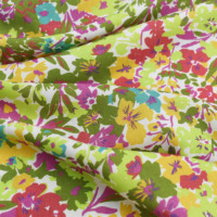 Offre Spéciale somalien Baati fleur motif imprimé Designer tissu pas cher 45S imprimé 100% rayonne tissus pour vêtements robe