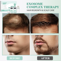 Sérum capillaire N Exo Hair Ampoule Growth Factor avec biotine : aide à réduire l'apparence de la chute des cheveux, renforce les racines et stimule la densité capillaire