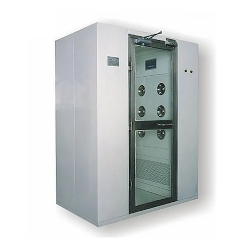 ZJNF 휴대용 단 하나 사람 두 배 옆 공기 샤워 청정실 작업장을 위한 모듈 부는 공기 샤워