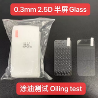 Protection d'écran 2.5D pour iPhone 14 Pro Max, verre trempé pour iPhone 11, 12, 13, protection d'écran de téléphone portable