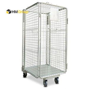 500kg Công suất 4 mặt nestable một cơ sở CuộN lồng container - Product Image 1