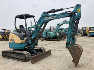 Excavadora de segunda mano, modelo 2009, 90% nueva, 3.5 toneladas, marca japonesa original Kubota, mini excavadora compacta con giro de cola cero. - Product Image 5