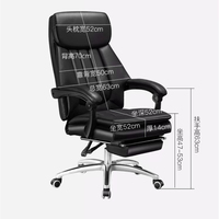 Chaise de conférence ergonomique moderne à dossier haut, réglable en hauteur et pivotante, certifiée pour bureau et salle de réunion – Offre Spéciale