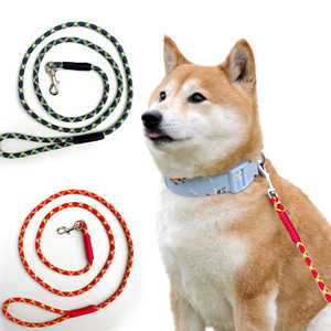 Guinzaglio per Cani in Corda Intrecciata Personalizzato in Nylon, Rinforzato con Cuciture, per Passeggiate Quotidiane, Servizio di Personalizzazione Logo Disponibile - Product Image 1