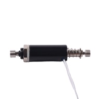 Electroimán solenoide tubular de empuje y tracción DC12V con carrera de 20mm para pruebas de clic de tecla Youge YG1943, retracción al encender, retracción al apagar