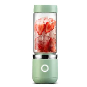 Wholesale new color household smoothie maker travel personal usb rechargeable blender portable mini juicer