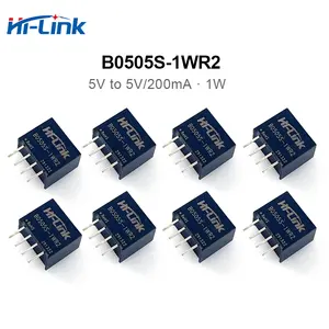 Hi-Link B0505S-1WR3 B0512-1WR3 B0515-1WR3 SIP-4 5V için 5V/12V/15V IC izolasyon güç modülü entegre devreler