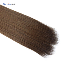 Extensions de cheveux chinois vierges doublement étirés, ligne invisible, trame double sans couture, postiche de haute qualité pour la ligne des cheveux