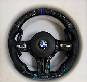 Volante in Pelle e Fibra di Carbonio per Mercedes Benz C117 W176 W204 <span class=keywords><strong>W212</strong></span> W213 <span class=keywords><strong>AMG</strong></span> - Product Image 1