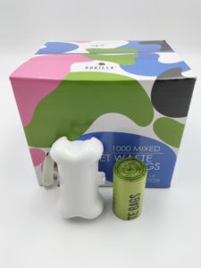 Deep <b>Green</b> 50-Roll Eco-Friendly Dog Poop <b>Waste</b> Collection <b>Bags</b> Logo Branded Box Plastic Dog <b>Bag</b> Dispenser Pet <b>Waste</b> Disposal - Product Image 2