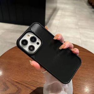 Étui pour téléphone portable mat anti-empreintes digitales dur de style professionnel pour hommes pour <span class=keywords><strong>iPhone</strong></span> 12 <span class=keywords><strong>13</strong></span> 14 15 Plus <span class=keywords><strong>Coque</strong></span> arrière givrée - Product Image 4