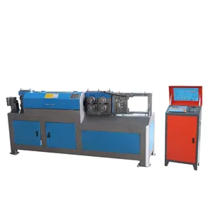 2.4m Large Cnc Electric Steel Bar Straightener Cutter Machine Hydraulic Steel Bar Straightening Cutting Machine