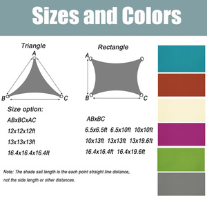 Tenda Parasole Rettangolare in Fibra di Poliestere di Alta Qualità per Esterni, Personalizzabile e Impermeabile - Product Image 6