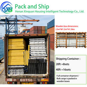 Contenedor Casa Cobertizo Prefabricado de Metal Fácil de Montar con Diseño Atornillable para Oficina, Escuela, Sala de Estar, Dormitorio, Taller, Centro Comercial - Product Image 6