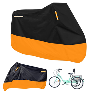 Housse de vélo pliable en polyester durable, écologique, imperméable et anti-UV pour vélos de croisière, VTT/vélos de route et vélos électriques - Product Image 1