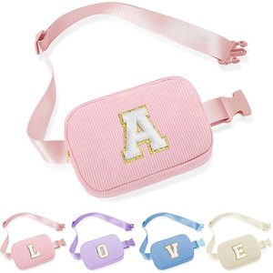 Bolso Multifuncional JOYSUN con 26 Letras Bordadas Personalizadas, Bolso <span class=keywords><strong>de</strong></span> Pecho/Cintura Cruzado <span class=keywords><strong>de</strong></span> Gran Capacidad, Regalo Promocional - Product Image 1