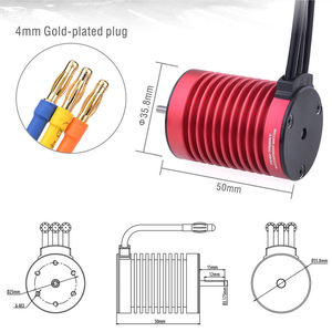 3670 3674 Brushless motor High Torque Bldc Motor Sensorless Waterproof Motor 1150-2850kv for Rc UAV FPV Drone - Product Image 3