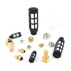 Silencieux en plastique de 1/8 1/4 3/8 1/2 3/4 mm avec fiches en fil de cuivre, dispositifs de réduction du bruit pour électrovannes - Product Image 3