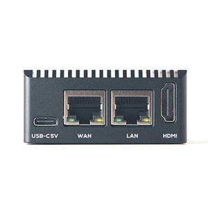 บอร์ดพัฒนาเราเตอร์ขนาดเล็ก FriendlyElec <span class=keywords><strong>NanoPi</strong></span> R3S-LTS RK3566 1GB/2GB +0GB EMMC พร้อมเคสโลหะ ชุดพัฒนาเสริม - Product Image 4